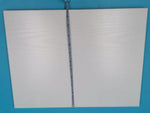 Repisas Flotantes Axeman 2 Pzas Blanco Negro 16x12