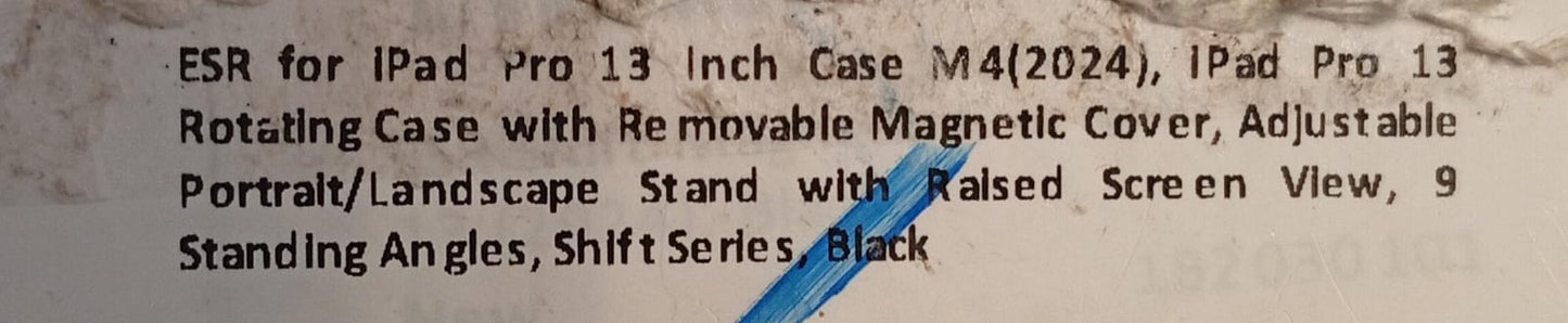 ESR Funda giratoria para iPad Pro de 13 pulgadas M4 (2024).