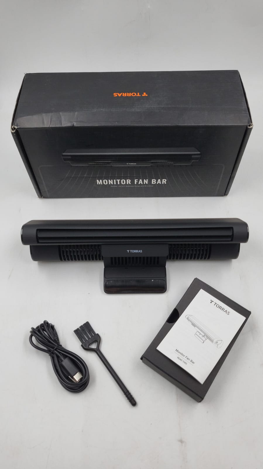 Ventilador de monitor sin aspas, tactil 3 vel. TORRAS