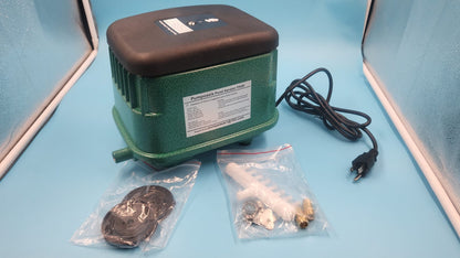Bomba de Aire PA-80 Aireador Lineal Silencioso para Estanque y Sistema Séptico 1/2 Acre