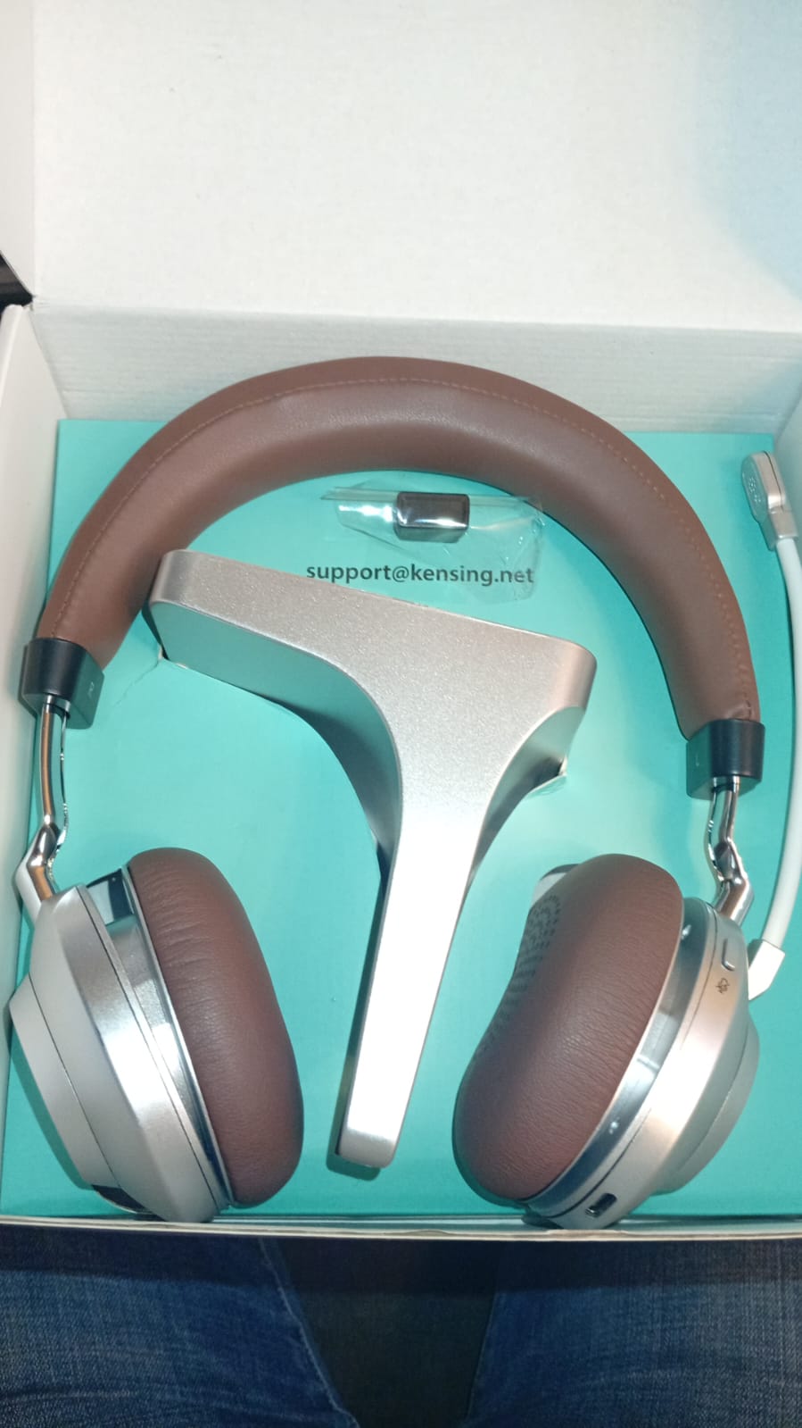 Auriculares inalámbricos con micrófono para el trabajo, (DETALLE)