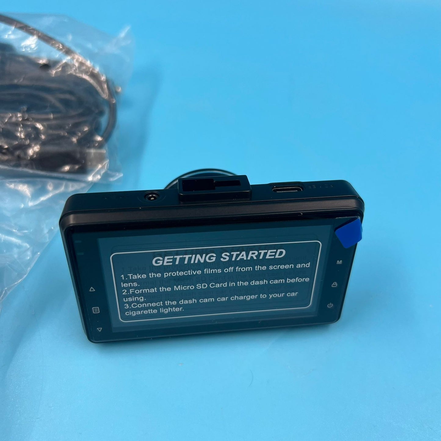 Cámara De Salpicadero Frontal Y Trasera B-T50