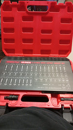 Juego de Dados SAE y métricos de impacto con barras de extensión.
