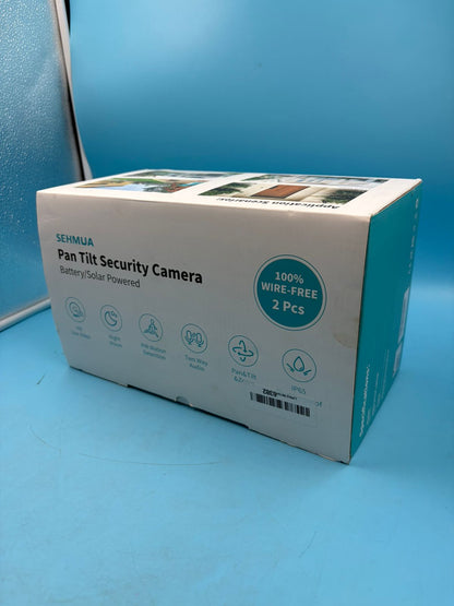 Cámaras Solares SEHMUA 2K Inalámbricas Pack 2 RBX-S73
