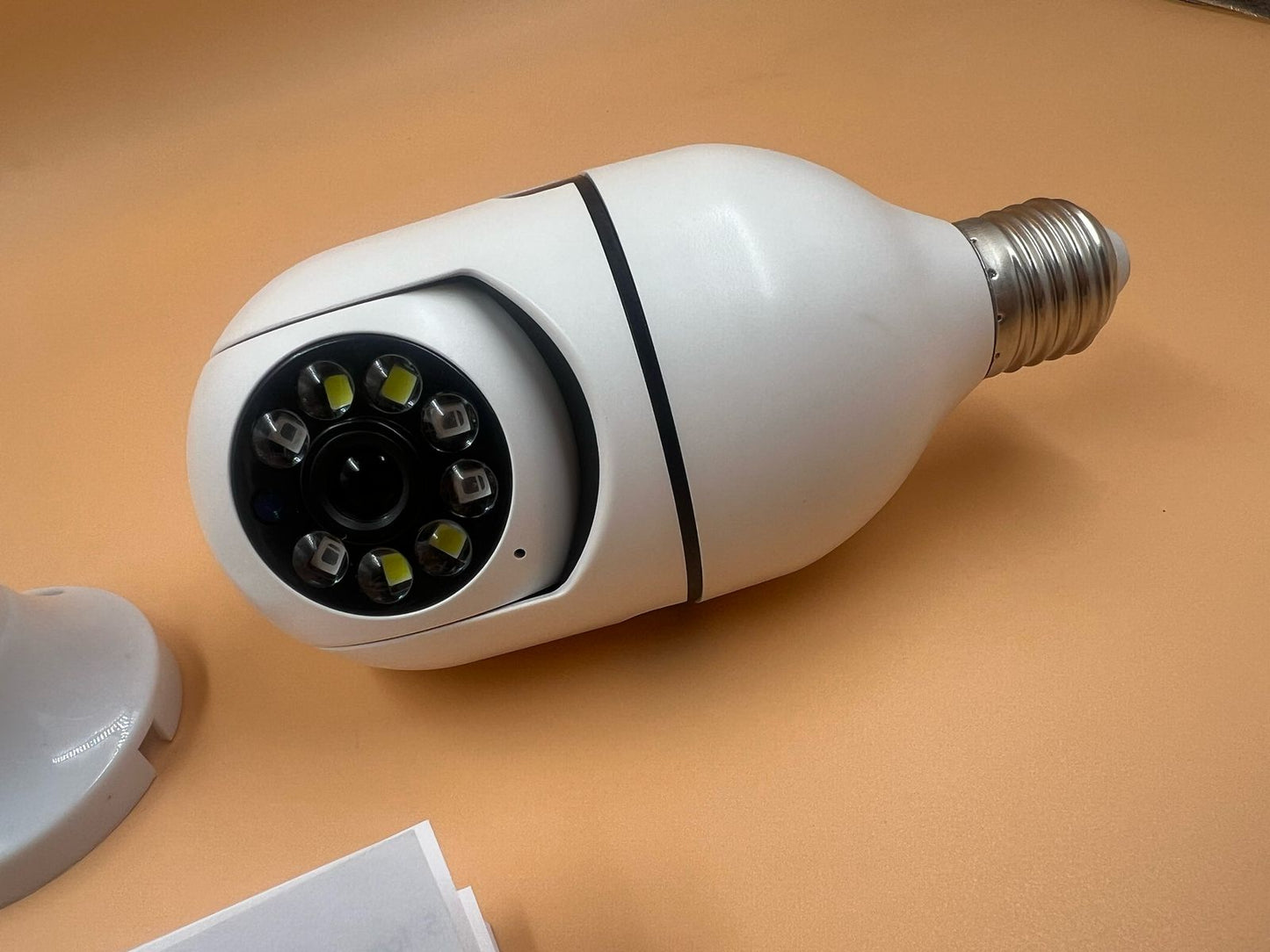 Cámara De Seguridad Foco Wifi video