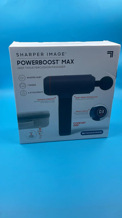 Pistola Max De Masaje De Percusión De Tejido Profundo Con 6 Accesorios