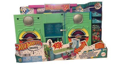 Hot Wheels Skate Boombox Skate Park Playset.