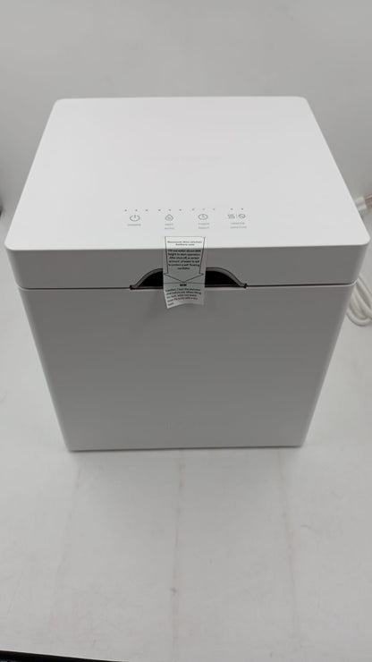 Humidificador híbrido, Carepod, acero inoxidable frío/cálido (USADO).
