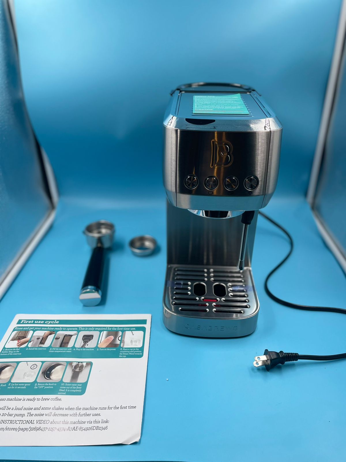 CASABREWS Máquina de café espresso,profesional.