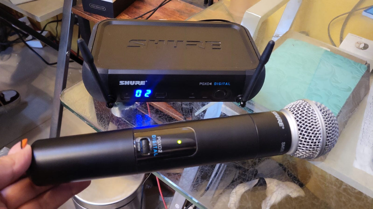 Microfono Shure Sm58 Inalambrico Pgxd24 Sm58 USADO