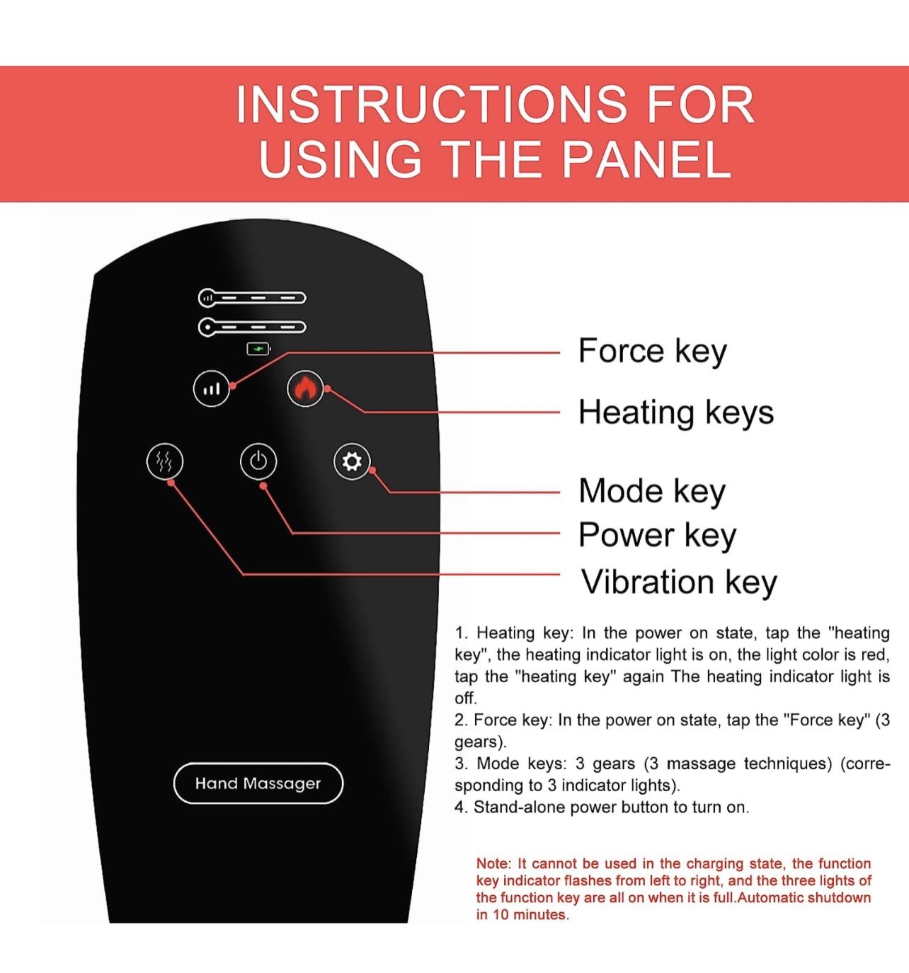 Masajeador De Manos Con Compresión Para Artritis