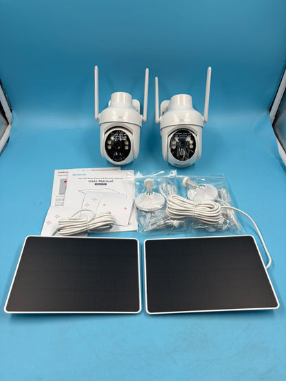 Cámaras Solares SEHMUA 2K Inalámbricas Pack 2 RBX-S73