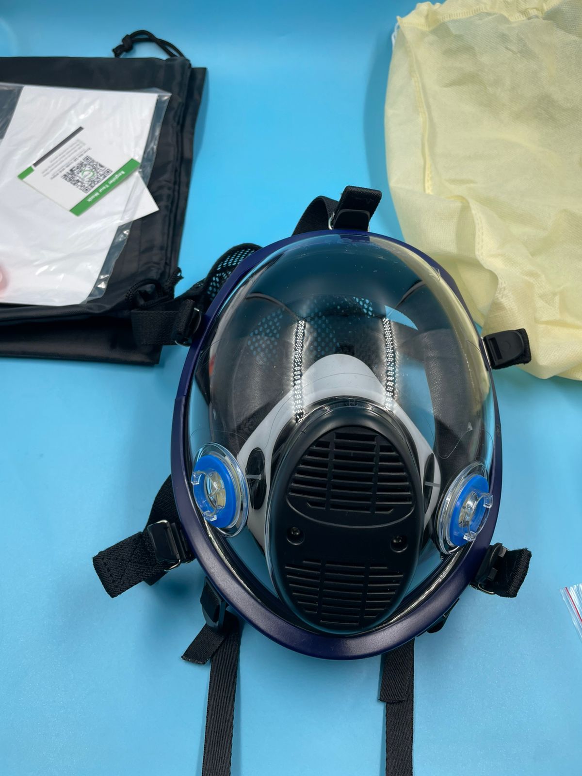 AirGearPro G-750 Respirador Máscara facial completa con filtros A1P2 anti-gas.