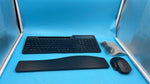 Combo De Mouse Inalámbrico Para Teclado Y Teclado Ergonómico Retroiluminado