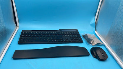 Combo De Mouse Inalámbrico Para Teclado Y Teclado Ergonómico Retroiluminado