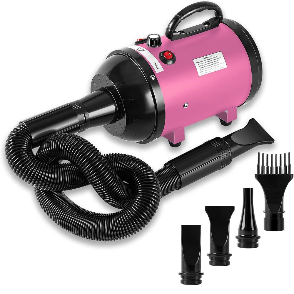Secadora De Mascotas 3200w 4.03 Peluquería Canina Color Rosa usada