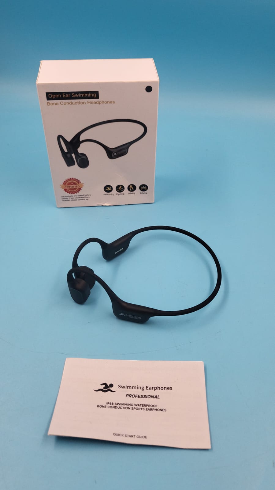 Auriculares de natación de conducción ósea, auriculares subacuáticos
