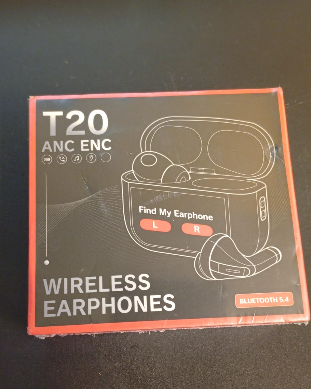 Auriculares inalámbricos Bluetooth 5.4, con visualización táctil.