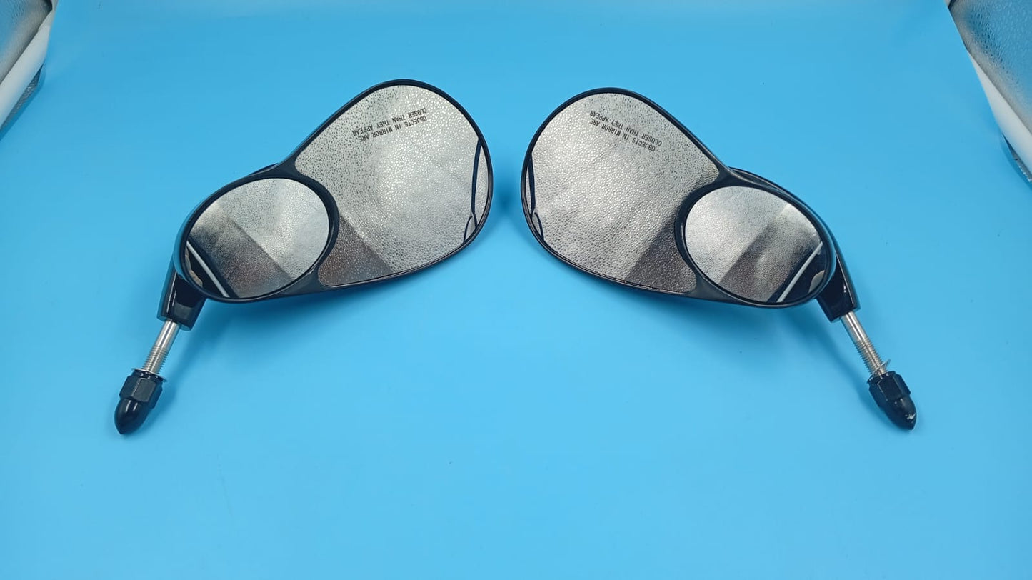 Espejos retrovisores para motocicleta Road King, XG500 Sportster.