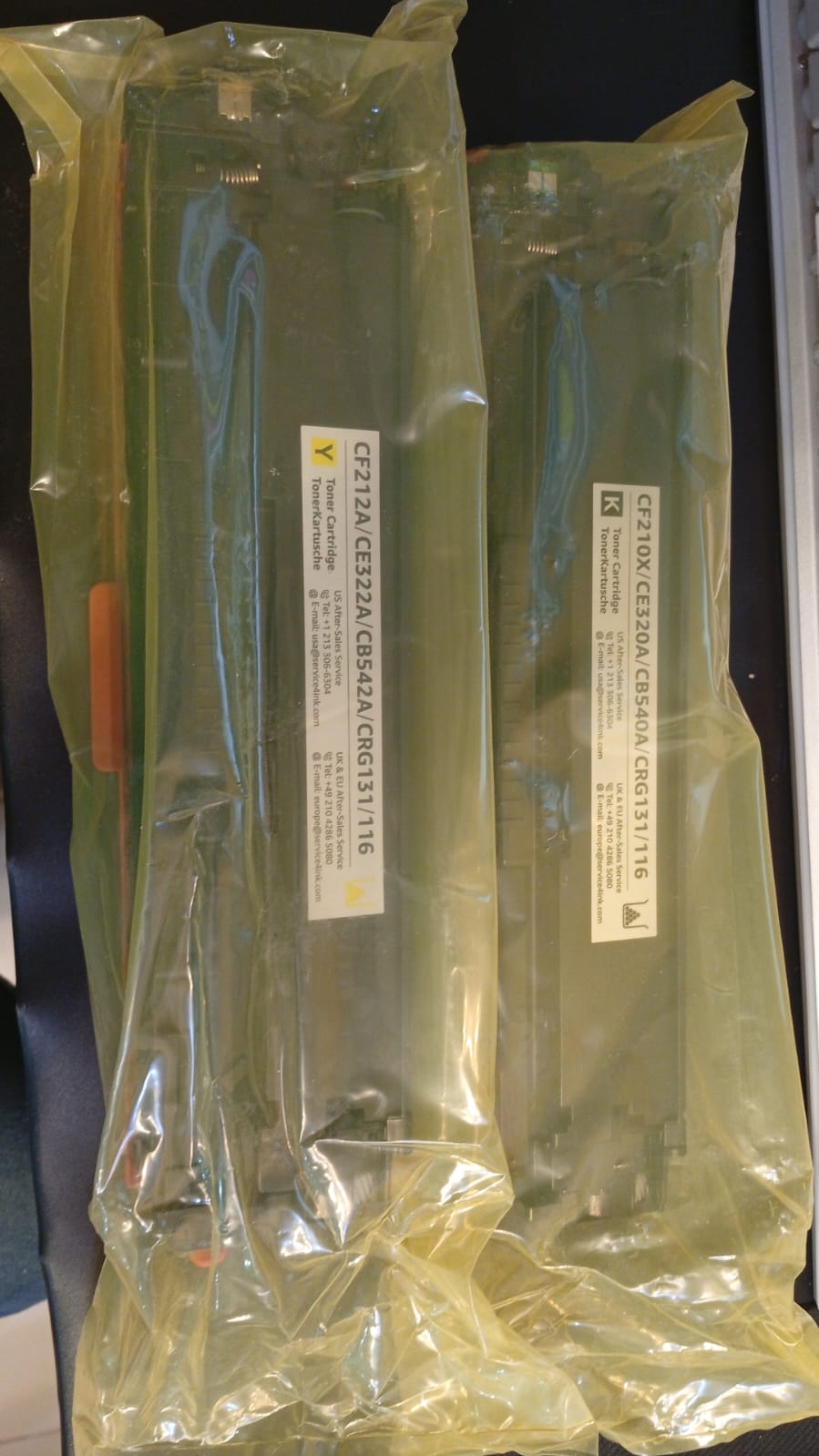 Cartucho de tóner Compatible con Canon 131, 131 A/X, 5pcs.