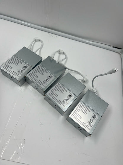 Amico Paquete de 4 luces LED empotrables 4"