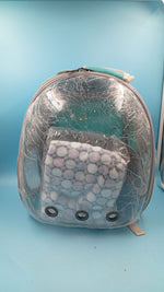 Mochila Transportadora Para Gatos, Lollimeow, Expandible USADO