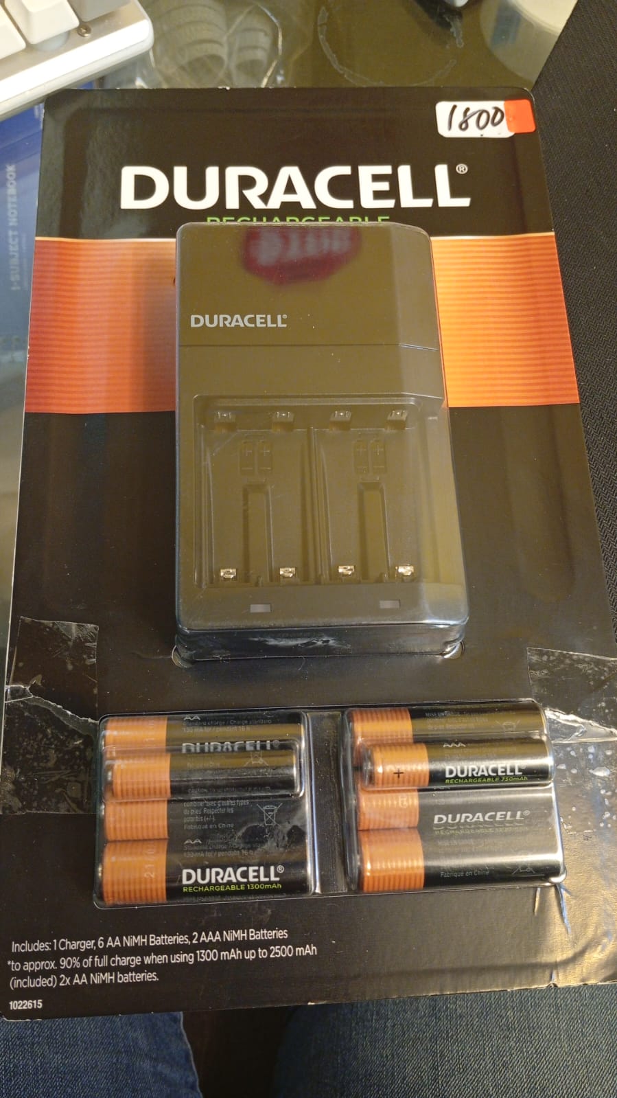DURACELL Ion Speed, Cargador para baterías AA y AAA.
