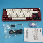 Teclado Mecánico RK Royal Kludge R65 RGB Rojo