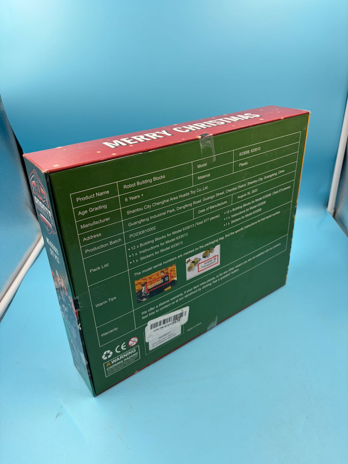 Bloques de construcción de 2 robots gigantes de combate 1150 pcs