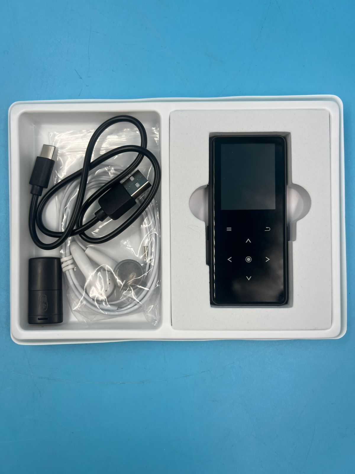 Reproductor de MP3 de 64 GB con Bluetooth 5.2 negro