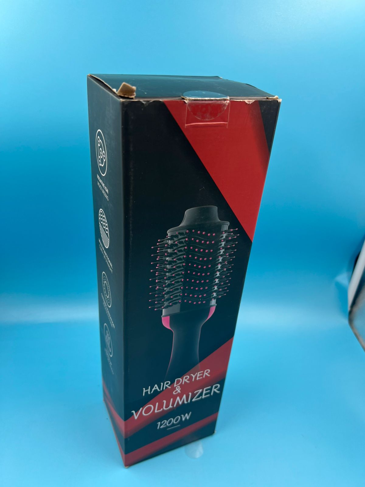 Secador de pelo voluminizador alisador antiencrespamiento