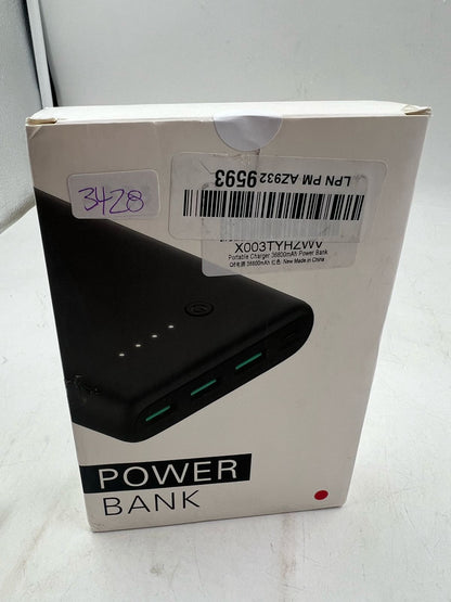 Cargador portátil de 33800 mAh alta velocidad