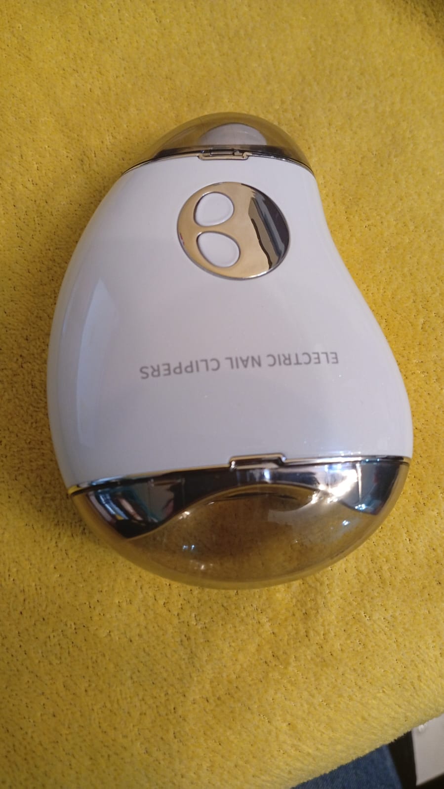 Cortador de uñas de doble cabeza, Electrico, Recargable.(USADO)