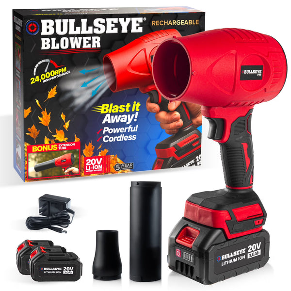 Sopladora Inalámbrica Bullseye 20V 24000RPM Recargable (USADO)