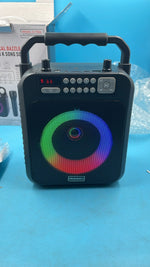 Máquina De Karaoke Con 1 Micrófono Inalámbrico