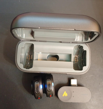 Micrófono Maono Wave T5, Inalámbrico para Tipo C iPhone Android (USADO)