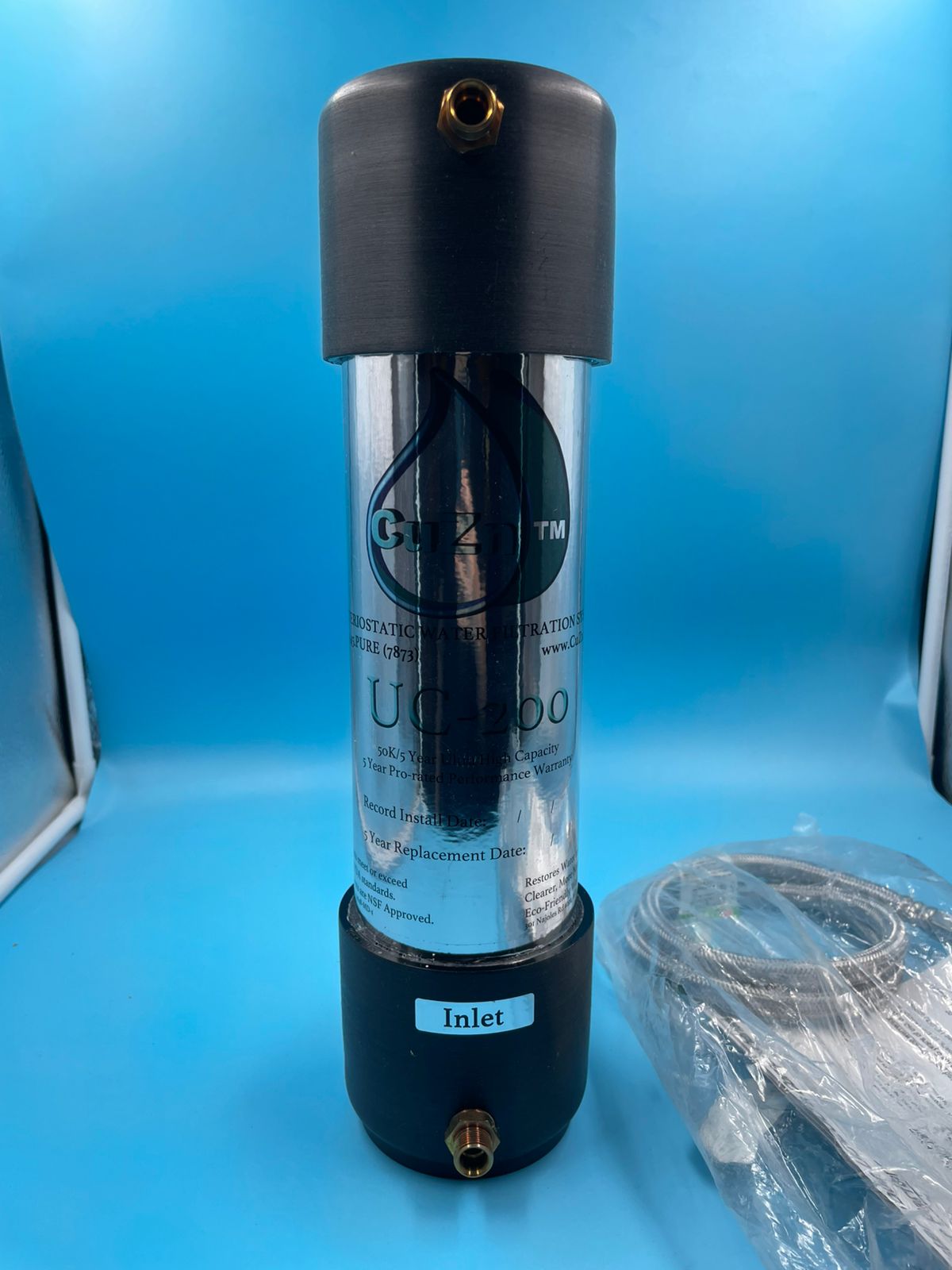 cuzn uc-200 Under Contador Filtro de agua.