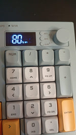 Teclado inalámbrico trimodal, Onikuma Gaming, membrana silenciosa.
