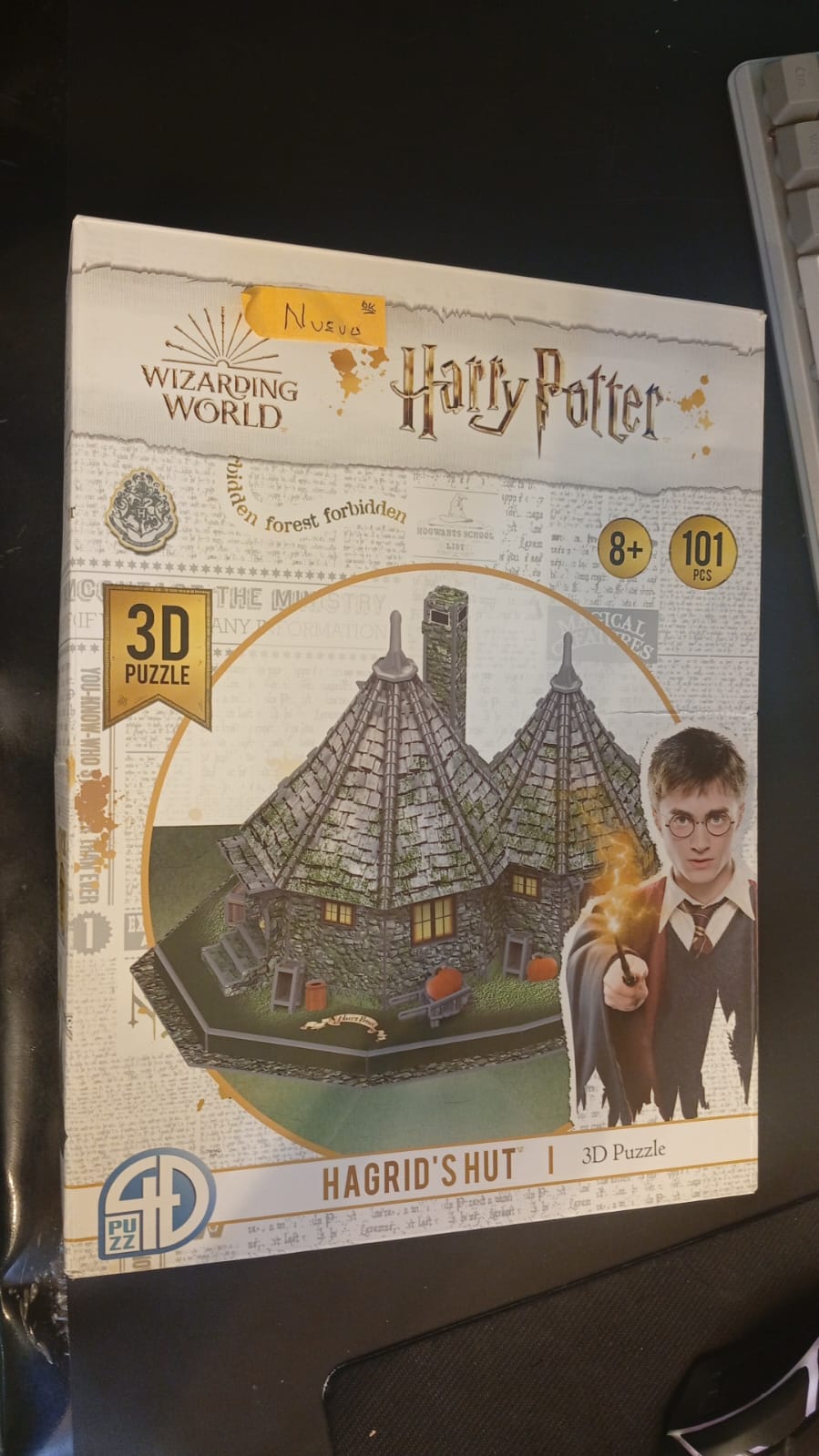 Rompecabezas 3D de Harry Potter, Hagrid's Hut, Wizarding World.