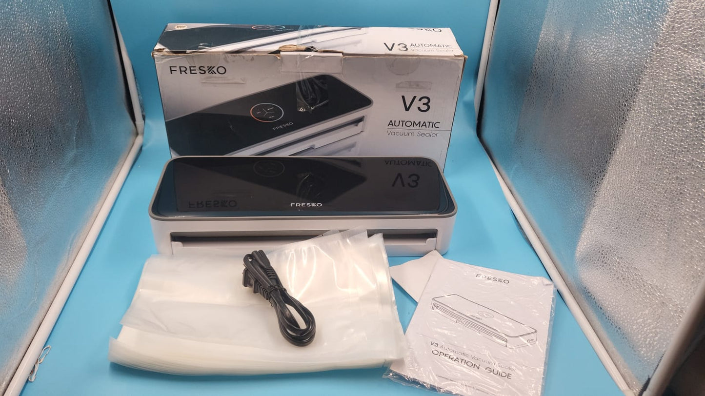 Selladora al vacío automática FRESKO para alimentos, USADO.