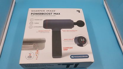 Pistola De Masaje Sharper Image Powerboost Max 6 Acces