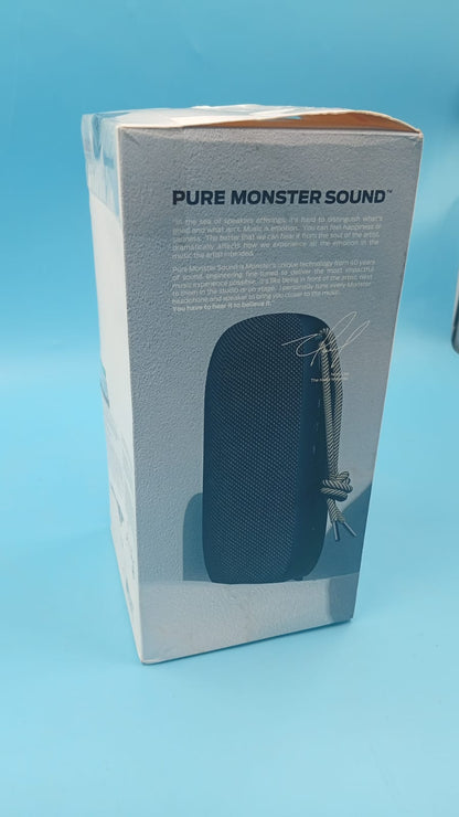 Altavoz Bluetooth Portatil, Monster S320, impermeable IPX7, 40 W.