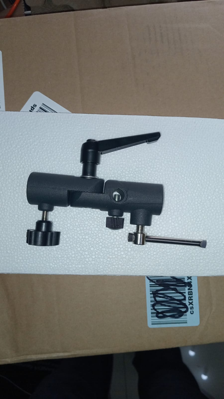 Supco, Paraguas TradeFox de 60", kit de base magnética, Negro.