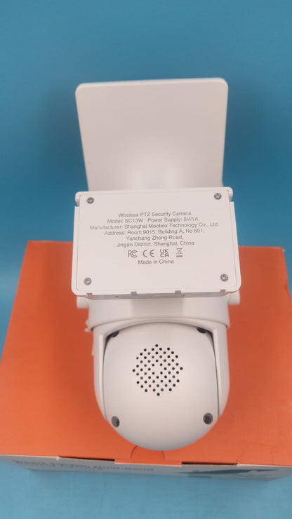 Cámara Seguridad Solar Inalámbrica 2K Exterior Wifi