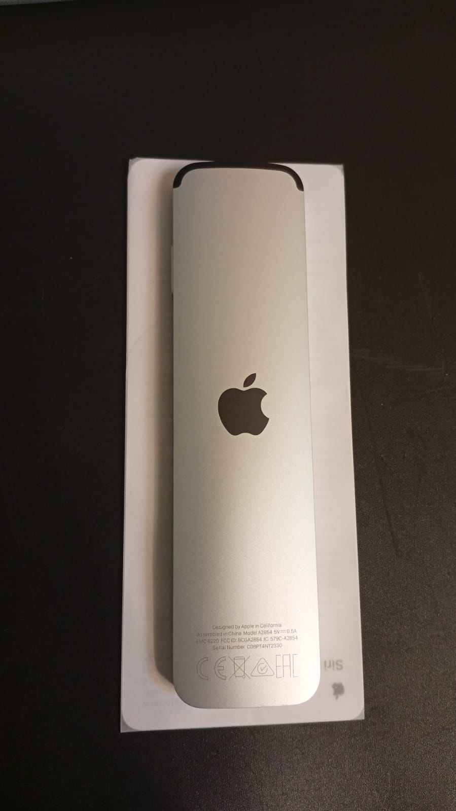 Apple TV Siri Remote (3ª generación), (USADO).