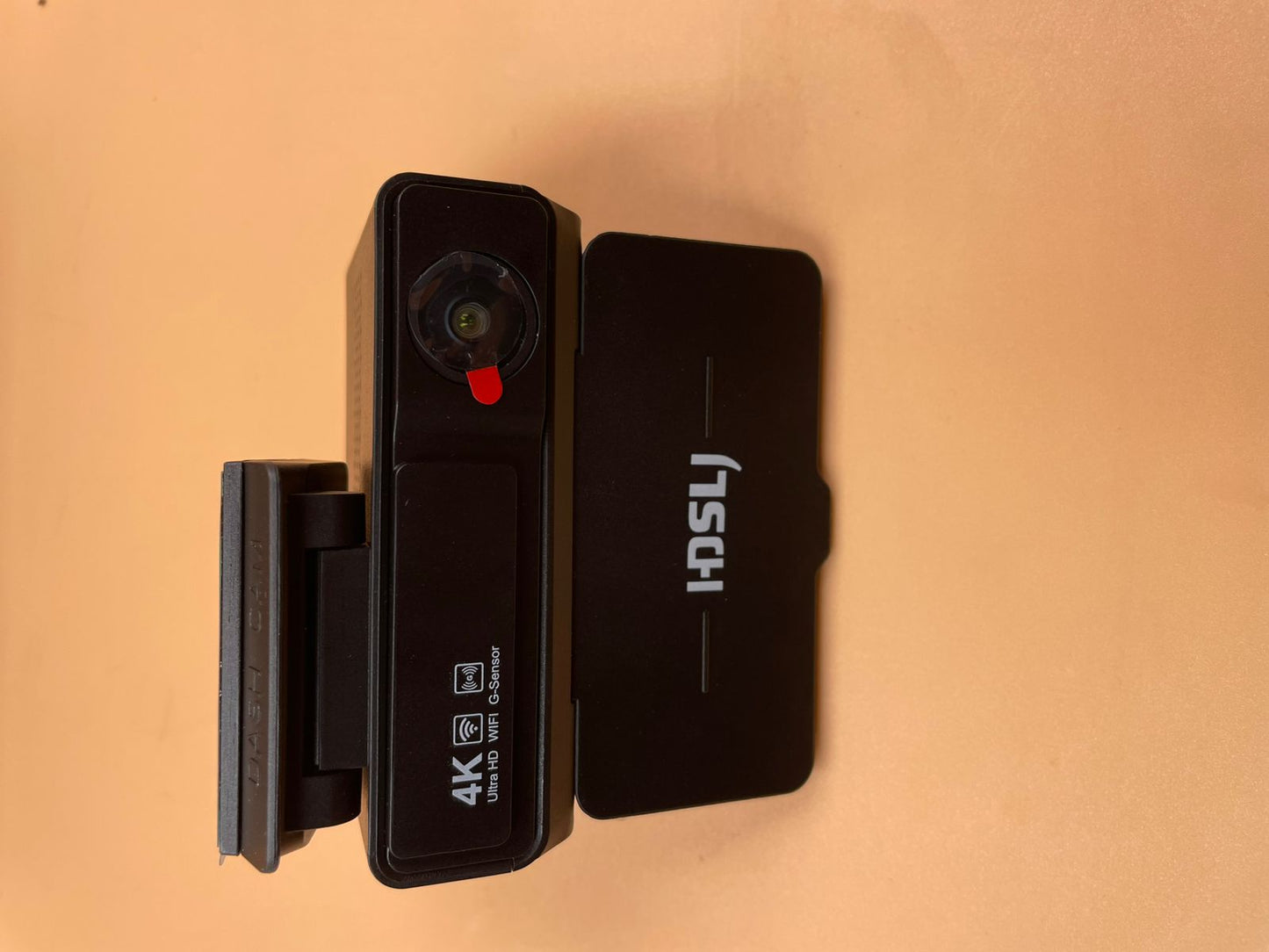 Cámara de tablero trasera delantera Hdslj 4k para automóviles.