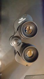 Binoculares 12x50, prisma transparente, ideales para cazar.