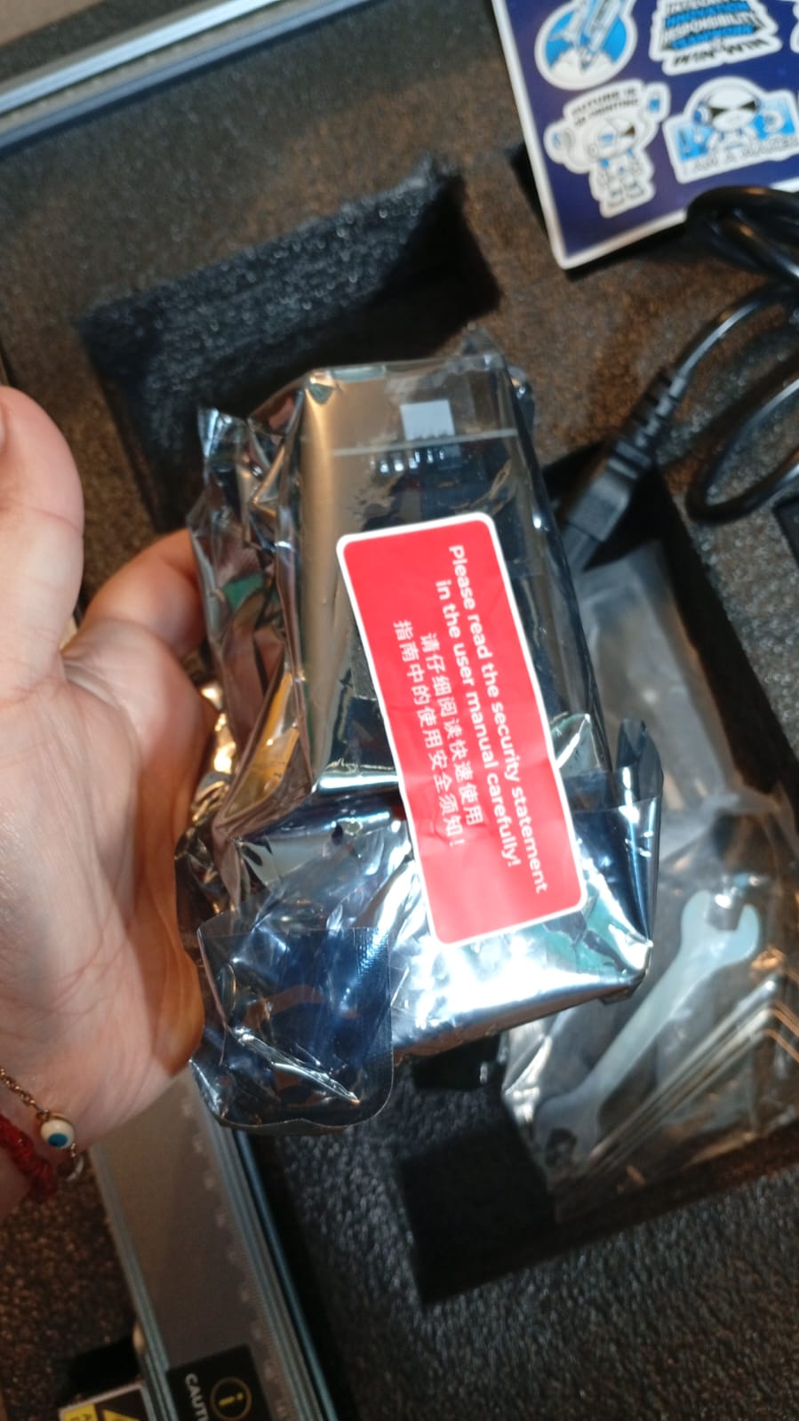 Grabador láser CR Falcon de 5W, Paquete de actualización.(USADO).