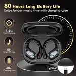 Auriculares inalámbricos Bcaikair BX17, Sports Bluetooth.(NEGRO)
