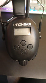 Auriculares de protección auditiva, PROHEAR 033, FM/AM. (USADO)